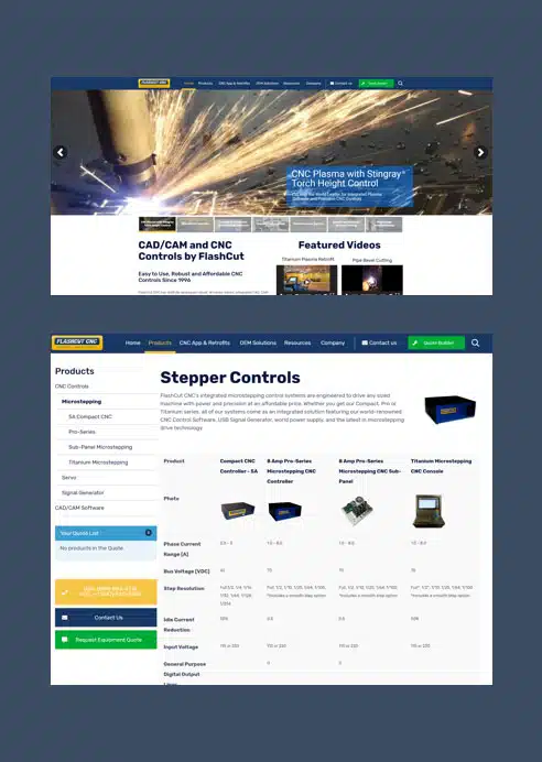 FlashCut Portfolio Image